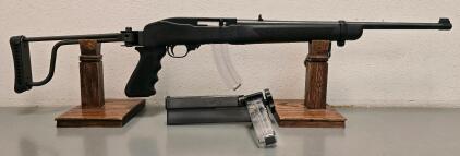 Ruger 10/22 Carbine .22 LR, Folding Stock, Hot Lips Loader, SN: 240-10526