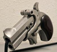 Bond Arms Texas Defender &ldquo;Cowboy&rdquo; .357 Maximum Derringer, Stainless, SN 1341, Box & Holster - 6