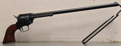 Heritage Rough Rider .22 LR Revolver, 16" Barrel, 6-Shot, Wood Grip, Blued Finish, SN: 1BH234314
