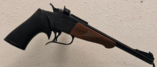 Thompson/Center Contender Single-Shot .22LR Pistol, S/N 5404, Adjustable Sights