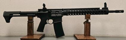 Troy Defense Carbine 5.56MM AR-15, 16" Barrel, Folding Sights, Collapsible Stock, Serial BL03164459