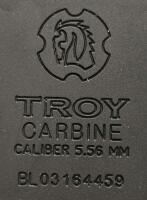 Troy Defense Carbine 5.56MM AR-15, 16" Barrel, Folding Sights, Collapsible Stock, Serial BL03164459 - 7