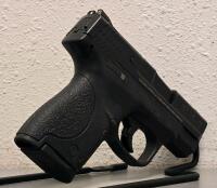 Smith & Wesson M&P 9 Shield, 9MM, 3.1" Barrel, Striker-Fired, Serial HNZ8510, Box & Mag - 2