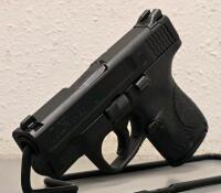 Smith & Wesson M&P 9 Shield, 9MM, 3.1" Barrel, Striker-Fired, Serial HNZ8510, Box & Mag - 5