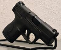 Smith & Wesson M&P 9 Shield, 9MM, 3.1" Barrel, Striker-Fired, Serial HNZ8510, Box & Mag - 6