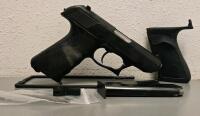 Heckler & Koch HK P9S 9MM Pistol, DA/SA, SN 131458, Spare Grip & Extra Magazine, Made In Germany