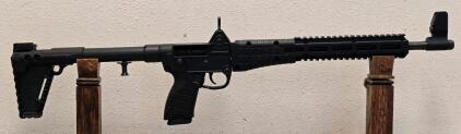 Kel-Tec SUB-2000 9MM Folding Carbine, Glock 17/22 Mag, 16.25" Barrel, 4.25 lbs, EUT70