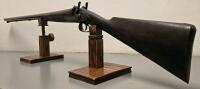 Moore Side-By-Side Double Barrel Percussion Shotgun, 12Ga, Walnut Stock, Scroll Engraved - 5