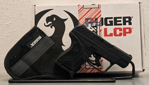 Ruger LCP II .380 ACP Semi-Auto Pistol, Black, Prescott AZ, Ruger Holster, SN 380194478