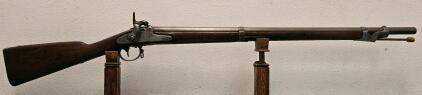 Harpers Ferry 1854 Model 1842 Percussion Musket, .69 Caliber, 58" Length, Original Lock Markings