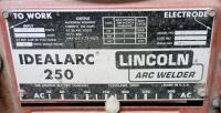 Lincoln Idealarc 250 AC Stick Welder, 250A, 230/460V, Single Phase, Includes Cables & Plugs - 7