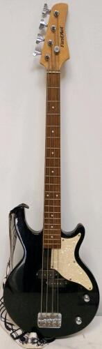 First Act 4-String Electric Bass Guitar, Black, P-Style Pickup, Serial 4EA070316976