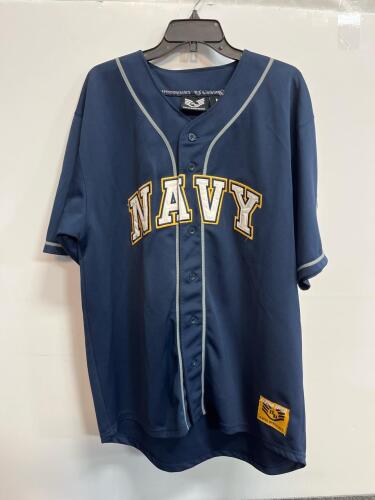 Rapid Dominance R29 Navy Military Baseball Jersey, Large, 100% Polyester, Athletic Fit
