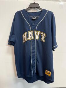 Rapid Dominance R29 Navy Military Baseball Jersey, Large, 100% Polyester, Athletic Fit
