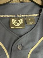 Rapid Dominance R29 Navy Military Baseball Jersey, Large, 100% Polyester, Athletic Fit - 4