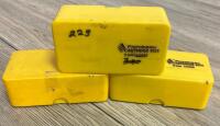 200 Rounds 9MM Luger FMJ In Brass, Flambeau Cartridge Boxes, Clean Condition