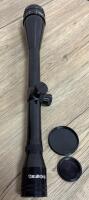 Tasco 6-24x40 AO Rifle Scope, Duplex Reticle, Adjustable Objective, Gloss Black, Lens Caps - 3