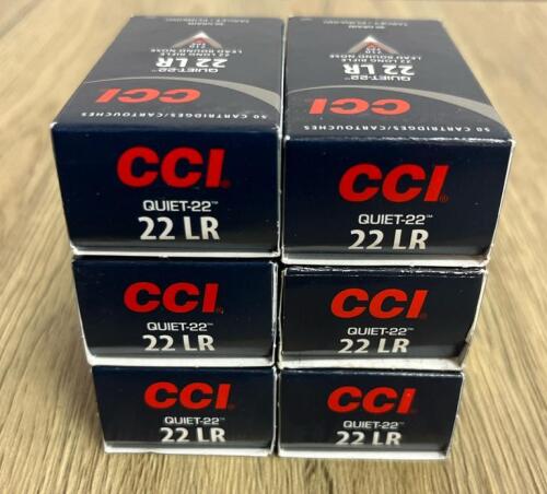 CCI Quiet-22 .22 LR Rimfire, 40Gr LRN, 710FPS, 300 Rounds, Subsonic, Lot 960
