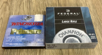 Winchester WLR & Federal No. 210 Large Rifle Primers (Partial, Original Packaging)