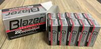 Blazer 22 Long Rifle 50021, 500 Rounds, 40Gr LRN Rimfire Ammunition - 2
