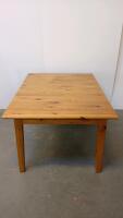 IKEA NORDVIKEN Extendable Dining Table, Solid Pine, Antique Stain, Seats 4-8 - 2