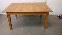 IKEA NORDVIKEN Extendable Dining Table, Solid Pine, Antique Stain, Seats 4-8 - 3