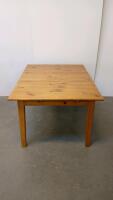 IKEA NORDVIKEN Extendable Dining Table, Solid Pine, Antique Stain, Seats 4-8 - 4