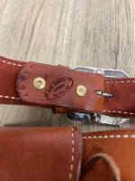 El Paso Saddlery "Vaquero" Double Western Gun Belt & Holster Rig, 5.5" Barrel, 24 Cartridge Loops - 5