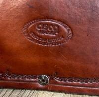 Cisco Maker Custom Leather Cartridge Belt, 13 Loops, Hand-Tooled, Adjustable Fit (shelf 13) - 4