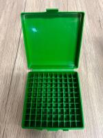 RCBS Reloading Tool Set: Universal Hand Priming Tool, 2x 100-Round Cartridge Boxes, Reloading Die (shelf 3) - 2