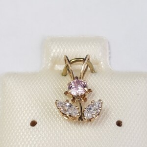 $160 10K CZ Pendant