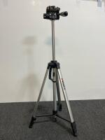 Vanguard & Ambico 60" Aluminum Tripods 3-Section, Pan/Tilt Heads, Geared Columns, Flip Locks (shelf 13) - 3