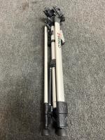 Vanguard & Ambico 60" Aluminum Tripods 3-Section, Pan/Tilt Heads, Geared Columns, Flip Locks (shelf 13) - 4