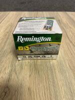 Remington Hypersonic Steel 12 Gauge 3.5" Shotgun Shells, 1700 FPS, 1-3/8 oz, #2 Shot, Waterfowl