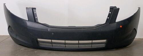 Honda Accord 2008-2010 Front Bumper Cover, 4-Cylinder Sedan, Aftermarket, Black