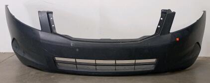 Honda Accord 2008-2010 Front Bumper Cover, 4-Cylinder Sedan, Aftermarket, Black
