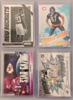 Modern NFL Football Card Lot, Estimated 80 Panini Prizm Mosaic Optic Rookies, Inserts And Paralells - 2