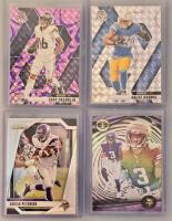 Modern NFL Football Card Lot, Estimated 80 Panini Prizm Mosaic Optic Rookies, Inserts And Paralells - 3