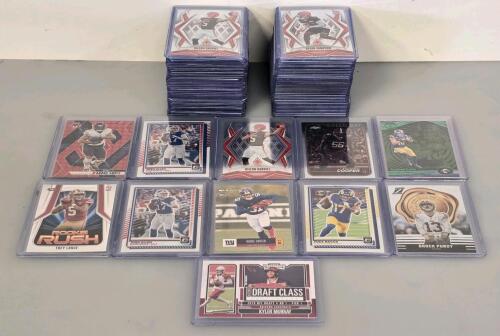 Modern NFL Football Card Lot: Stars & Rookies, Multi Productions, Nacua, Purdy, Allen, Kupp, Murray And More