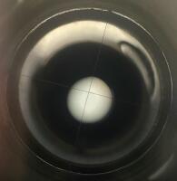 Ted Williams Sears 4X Rifle Scope, Fixed Power, Black Finish, USA Made (FL 10) - 4