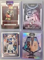NFL Trading Card Lot - Stars & Rookies, Panini Mosaic, Optic, Sleeved - 2
