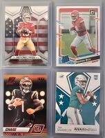 NFL Trading Card Lot - Stars & Rookies, Panini Mosaic, Optic, Sleeved - 3