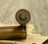 British 1932 7.92x57mm Mauser FMJ Ammo, 15 Rounds, "7.92 MM 32" Headstamp, Military Surplus - 3