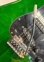 Glarry GST Electric Guitar, Pearlescent Green Finish, 3 Single-Coil Pickups, Tremolo Bridge (FL 1) - 4