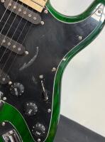 Glarry GST Electric Guitar, Pearlescent Green Finish, 3 Single-Coil Pickups, Tremolo Bridge (FL 1) - 6