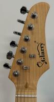 Glarry GST Electric Guitar, Pearlescent Green Finish, 3 Single-Coil Pickups, Tremolo Bridge (FL 1) - 8