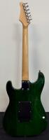 Glarry GST Electric Guitar, Pearlescent Green Finish, 3 Single-Coil Pickups, Tremolo Bridge (FL 1) - 9