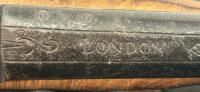 Antique Hawkins London Flintlock Pistol, Ornate Engraving, Ramrod, c.1800-1830, English (FL 4) - 5