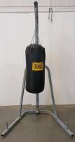 Everlast Heavy Bag Punching Bag with Steel Stand, 70 lb Bag, 80" Height, Freestanding System
