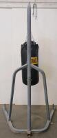 Everlast Heavy Bag Punching Bag with Steel Stand, 70 lb Bag, 80" Height, Freestanding System - 3